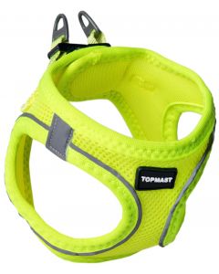 TOPMAST AIRMESH HONDENTUIG - CLICK & GO - VERSTELBAAR - GROEN