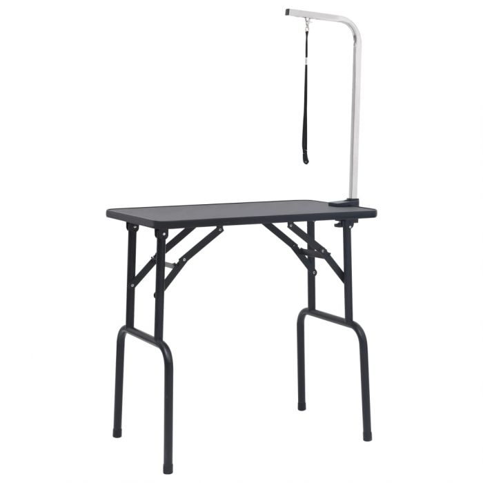 TOPMAST TRIMTAFEL NOIR GROOMSTYLE - ZWART - 90 X 60 X 79 CM