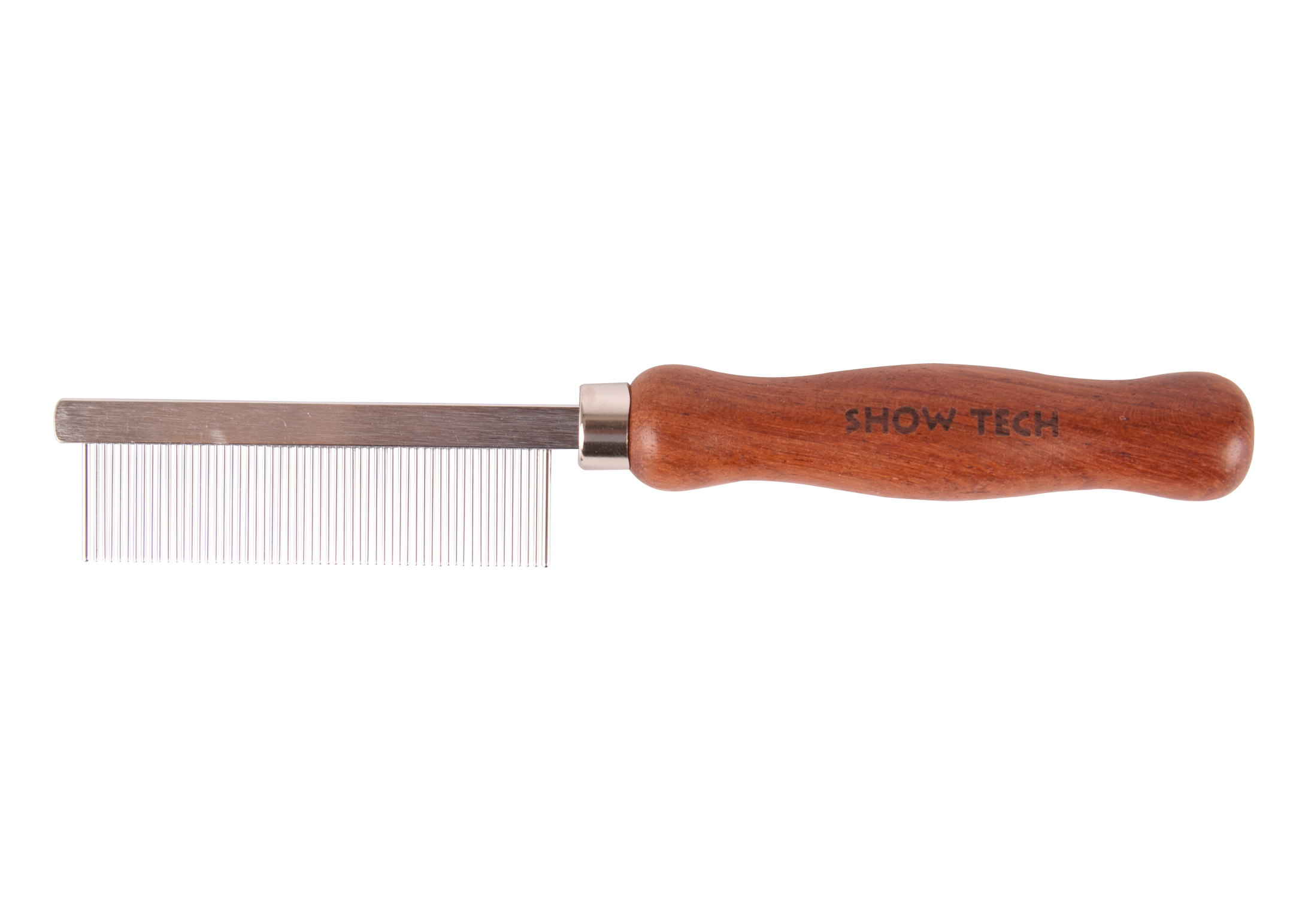Kam met Rozenhouten Handvat Fijn 18cm Kam