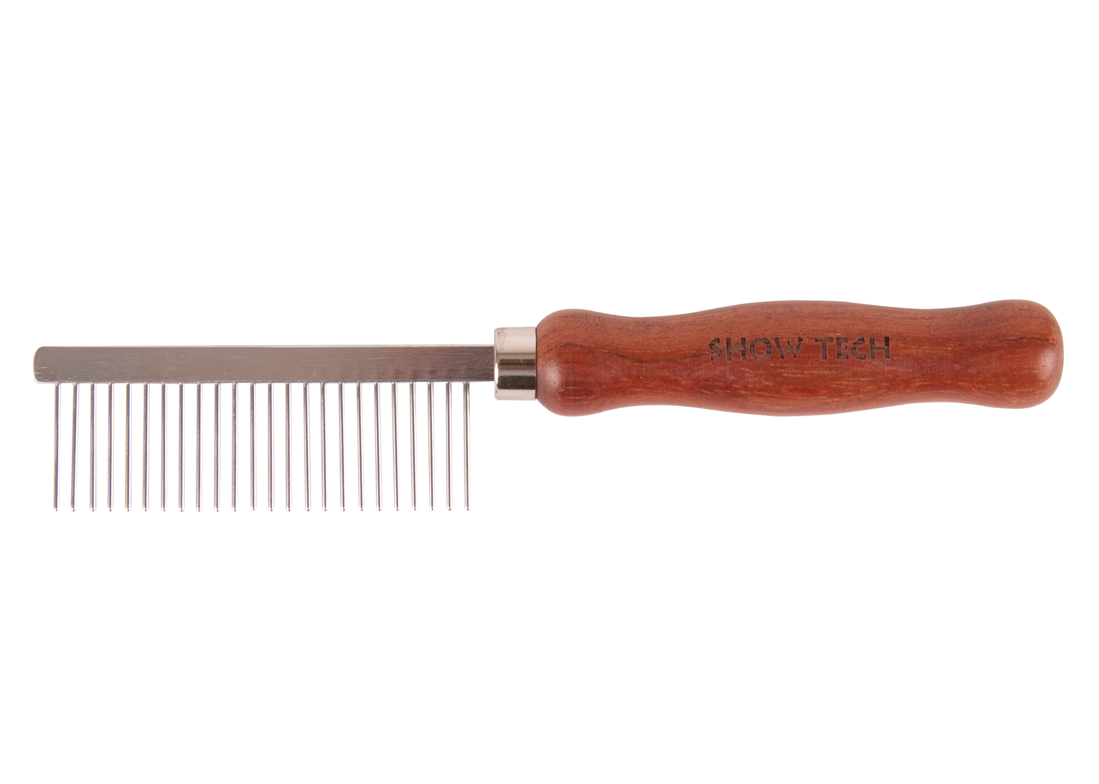 Kam met Rozenhouten Handvat Grof 18cm Kam
