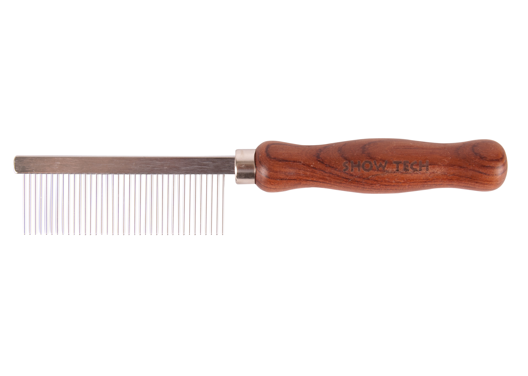 Kam met Rozenhouten Handvat Medium 18cm Kam