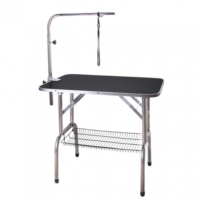 TOPMAST TRIMTAFEL GROOMEASE XXL - ANTISLIP BLAD - ENKELE TRIMARM - 120